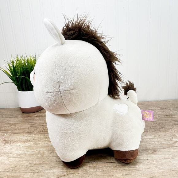 Honeymaru Plush Horse Animal Stuffed Animal 10" Mochi Pony Honey Maru - Picture 6 of 11